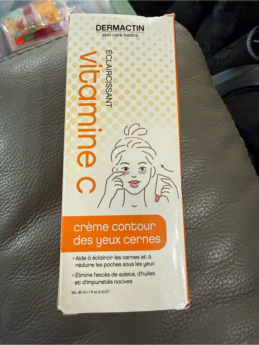 Dermactin Vitamin C Eye Contour Cream — Orange